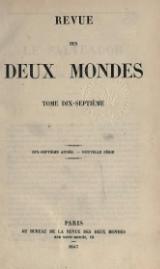 Revue des Deux Mondes - 1847 - tome 17.djvu