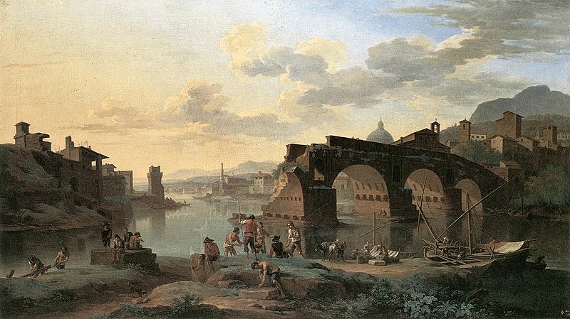 File:River View with the Ponte Rotto.jpg