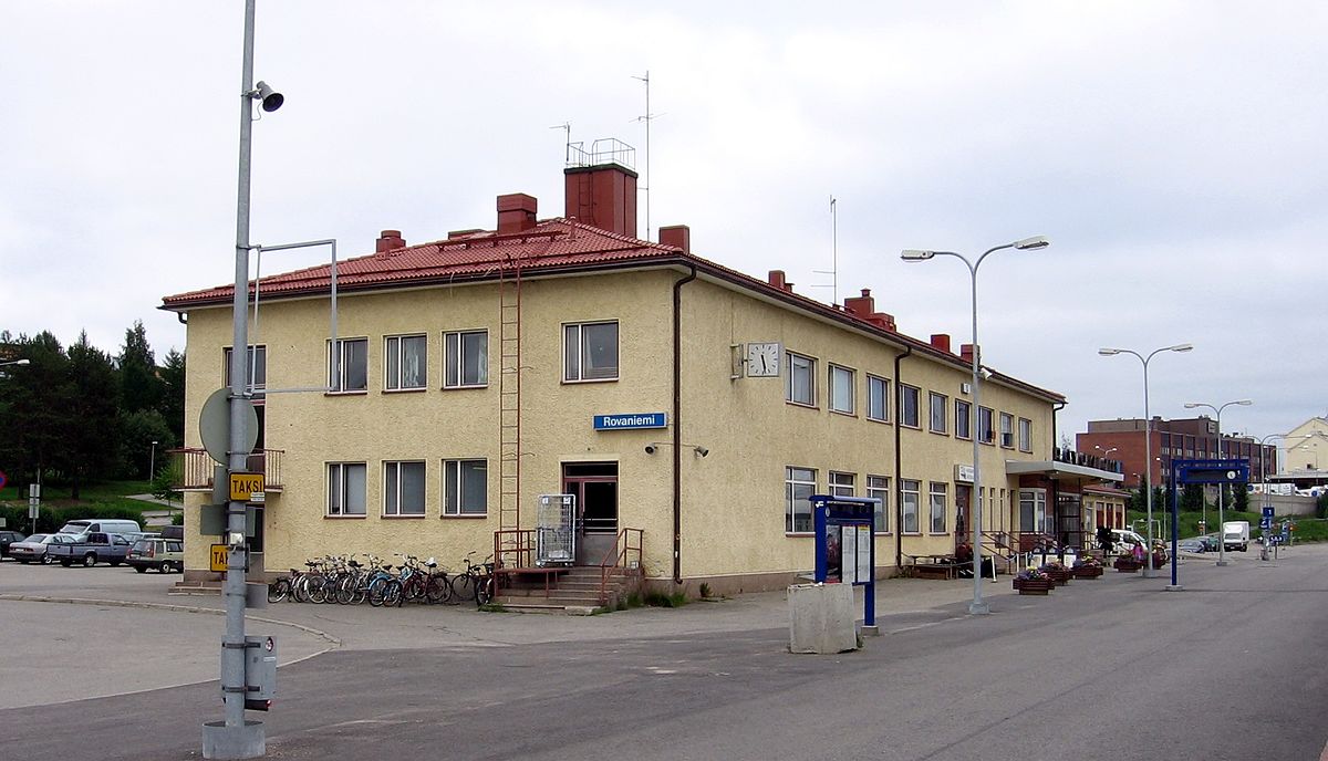 Rovaniemen rautatieasema – Wikipedia