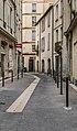 * Nomination Rue des Petits Souliers in Nîmes, Gard, France. (By Krzysztof Golik) --Sebring12Hrs 18:20, 10 April 2021 (UTC) * Promotion Good quality --Michielverbeek 20:17, 10 April 2021 (UTC)