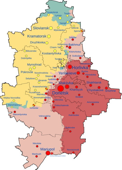 2022年ロシアのウクライナ侵攻におけるロシアによるドネツク州占領