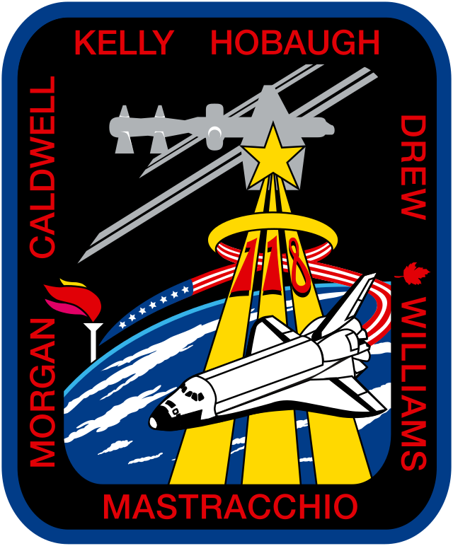 STS-118 mission patch
