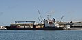 English: Arctic Sky ship in Saint-Malo port Polski: Statek Arctic Sky w porcie w Saint-Malo