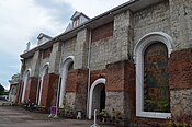 Saints Peter and Paul Cathedral - Calbayog City in the Philippines (Wall).jpg