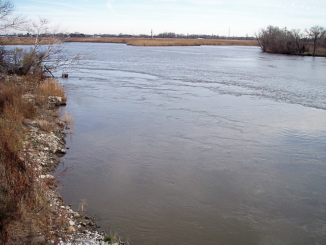 The Salem River in Salem in 2006