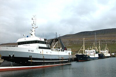 Fishing vessels in the harbour