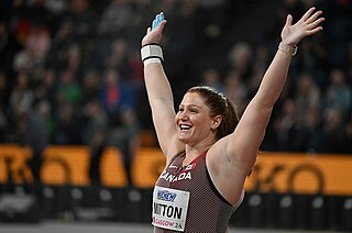 <span class="mw-page-title-main">Sarah Mitton</span> Canadian shot putter (born 1996)