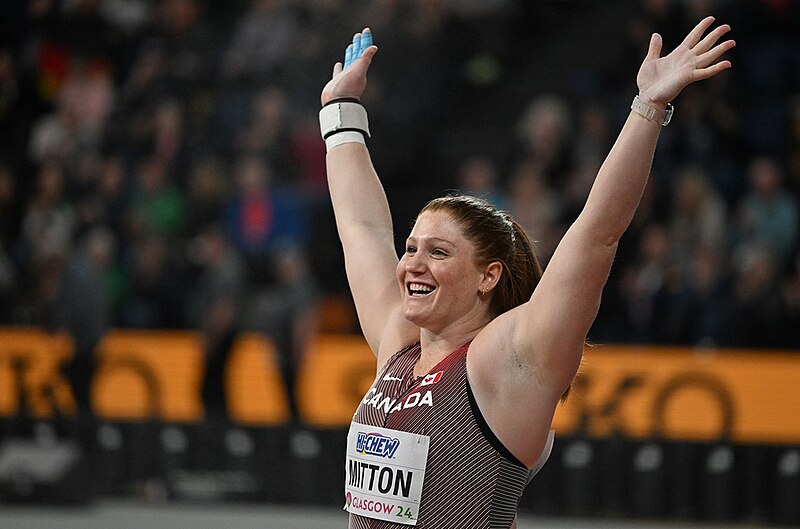 Shot putter Sarah Mitton on her Olympic goals and inspiring the next  generation - Team Canada - Official Olympic Team Website