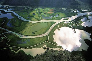 Laponian area Wildlife area in the Lapland province in northern Sweden