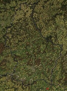 A satellite image of Luxembourg Satellite image of Luxemburg in April 2003.jpg