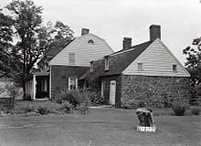 Ancestral home of Schuyler Colfax's grandparents William and Hester. Originally built in 1695. Schuyler-Colfax House.jpg