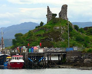 <span class="mw-page-title-main">Caisteal Maol</span> Castle in Isle of Skye, Scotland