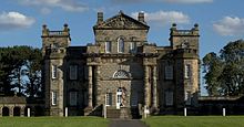 Seaton Delaval Hall – central block viewed from the north