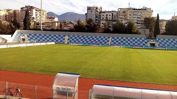 Selman Stërmasi Stadium was renovated between 2014 and 2015.