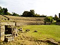 Restos del anfiteatro romano.