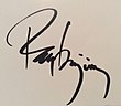 semnătura lui Gérard Pamboujian