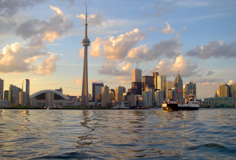 File:Skyline of Toronto viewed from Harbour modified.png