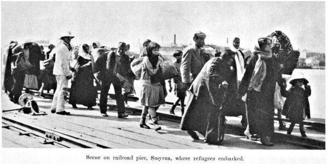 Greek refugees from Smyrna, 1922