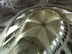 El ábside del crucero sur del transepto y su bóveda