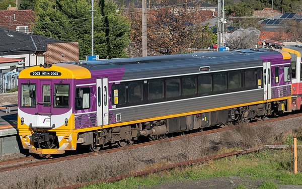 Refurbished car 7002 at Jacana