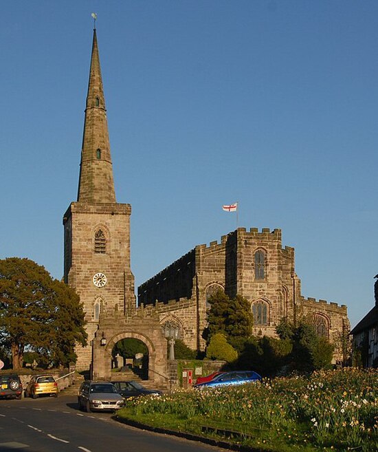 Image: St. Mary's , Astbury   geograph.org.uk   1528424