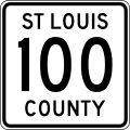 File:St Louis County Route 100 MN.svg