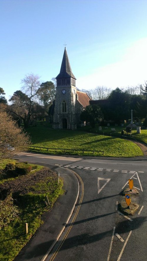 St Nicholas Church in Wickham