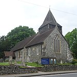 Church of St Peter and St Paul St Peter and St Paul's Church, The Street, West Clandon (May 2014) (2).JPG