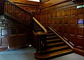 Staircase in Lamorbey House in Lamorbey. [722]