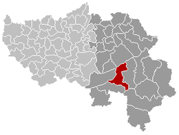 Stavelot - Mapa