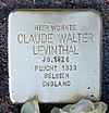 Stolperstein Barbarossaplatz 3 (Schön) Claude Walter Levinthal.jpg