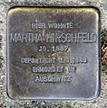 Martha Hirschfeld, Greifswalder Straße 36, Berlin-Prenzlauer Berg, Deutschland