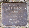 Stolperstein Wilhelmsaue 136 (Wilmd) Alice Pasch.jpg