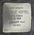 Stolperstein für Therese Koppel.JPG