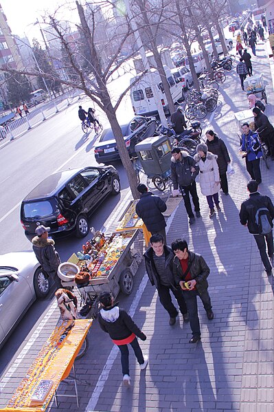 File:Street vender on Jing'an West Street, Beijing - panoramio (1).jpg