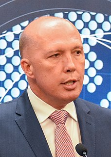 Peter Dutton Australian politician (born 1970)