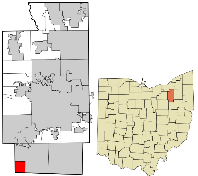 File:Summit County Ohio incorporated and unincorporated areas Clinton highlighted.svg