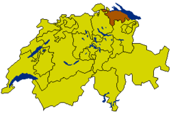 Thurgau u državi.