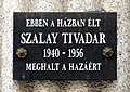 Szalay Tivadar,[3] Kisfaludy utca 21.