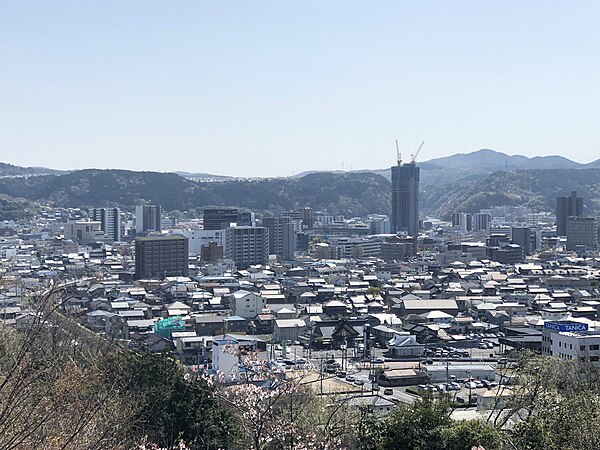 Skyline of Tajimi City