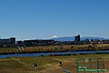 河川敷より望む富士山 (下丸子)