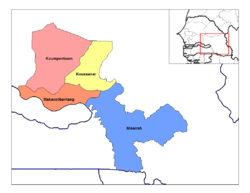 Arrondissements des Departements Tambacounda