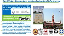 Tamil Nadu's strong social and educational infrastructure Tamil Nadu strong Social and educational Infrastructure.JPG