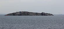 The island seen from the west