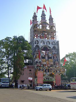 'n Tempel in Raipur