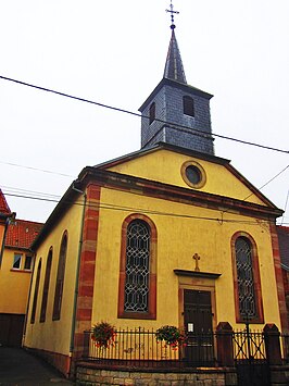 Lutherse kerk in Mittersheim