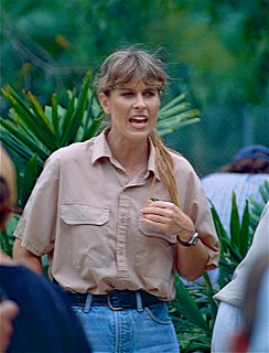Terri Irwin American-Australian zoologist