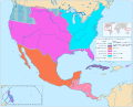 Territorial evolution of Mexico and the USA (1800–1900) 02