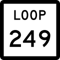 File:Texas Loop 249.svg