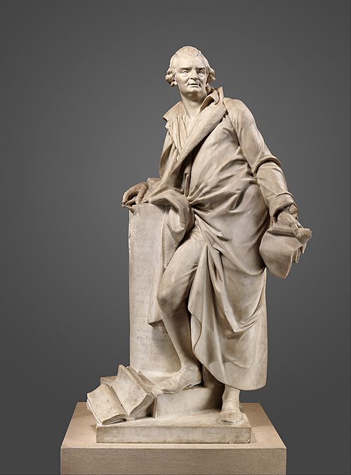 Statue of Grétry (1804–08), marble, by Jean-Baptiste Stouf (1742–1826), Metropolitan Museum of Art, New York